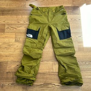 The North Face Olive Snow Pants (S)